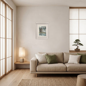 Near Yanagibashi, Eight Views of Tokyo | Kasamatsu Shiro × Unsodo