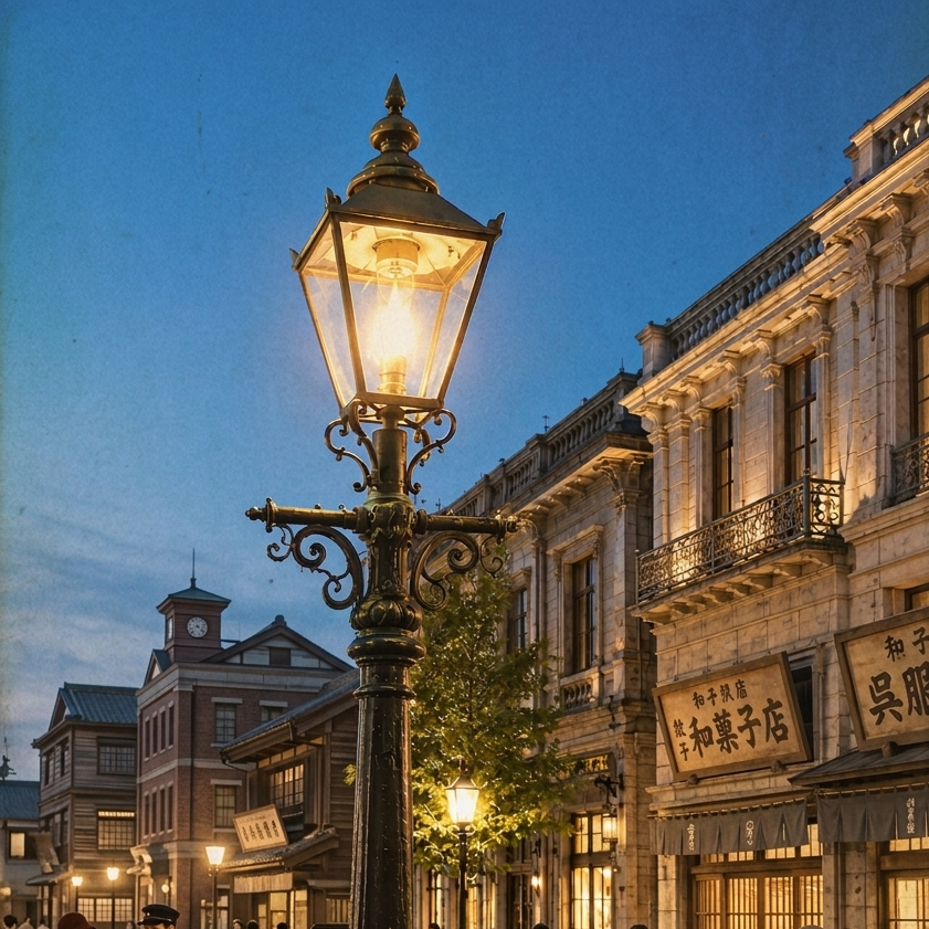 Ginza Shopping District at Night | Inoue Yasuji × Takamizawa