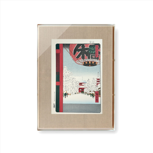 Kinryūzan Temple at Asakusa | Hiroshige × Unsodo