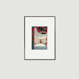 歌川広重 /「名所江戸百景」浅草金龍山 ［小判シリーズ］