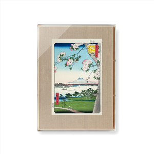 Suijin Shrine and Massaki along the Sumida River | Hiroshige × Unsodo