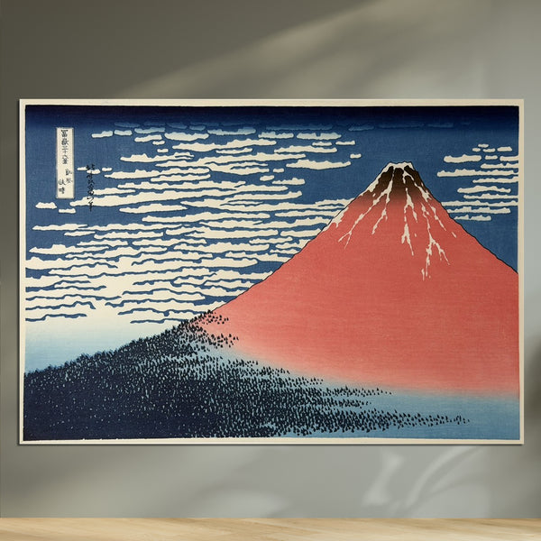 Katsushika Hokusai / Red Fuji