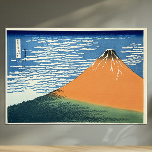 Red Fuji — Fine Wind, Clear Morning | Hokusai × Takamizawa