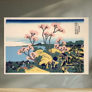 Fuji from Gotenyama at Shinagawa — Koban (Small Format) | Hokusai × Takamizawa